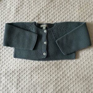 Cozy Knit Button-Up Kids Cardigan